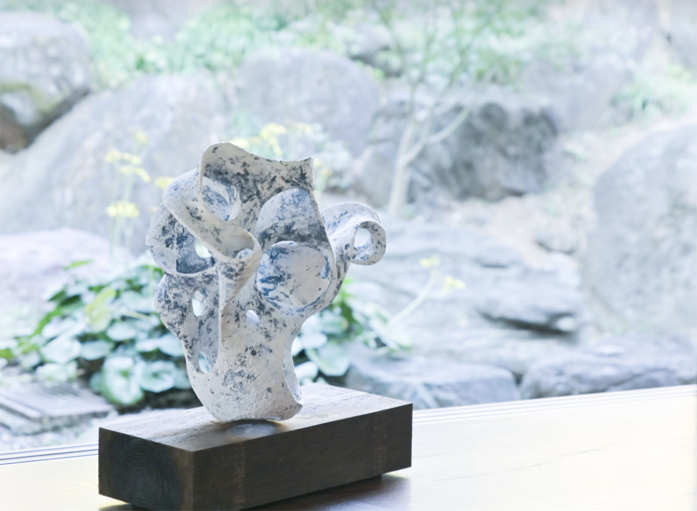 陶芸オブジェクト（円空賞受賞作家） すすむ
