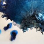 群れの果て/2016/
Silk organdy,12pieces