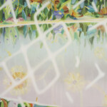 不在の召喚/2015/182 x 330 cm/Oil on cotton, panel/Photo by Kenji Otani